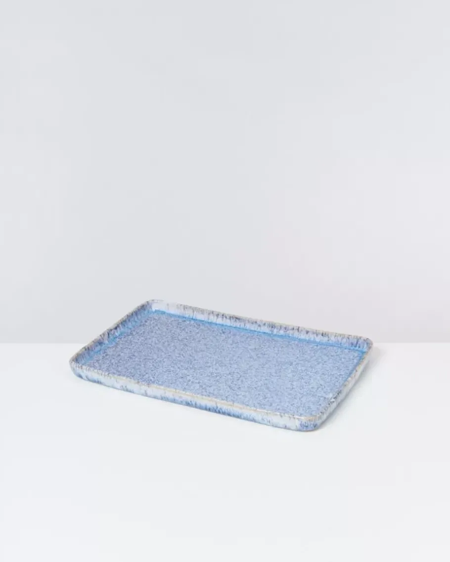 Sale Cordoama Tablett Blau Gesprenkelt Tabletts