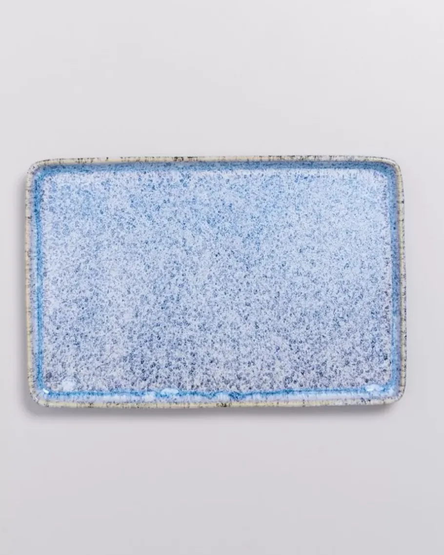 Sale Cordoama Tablett Blau Gesprenkelt Tabletts