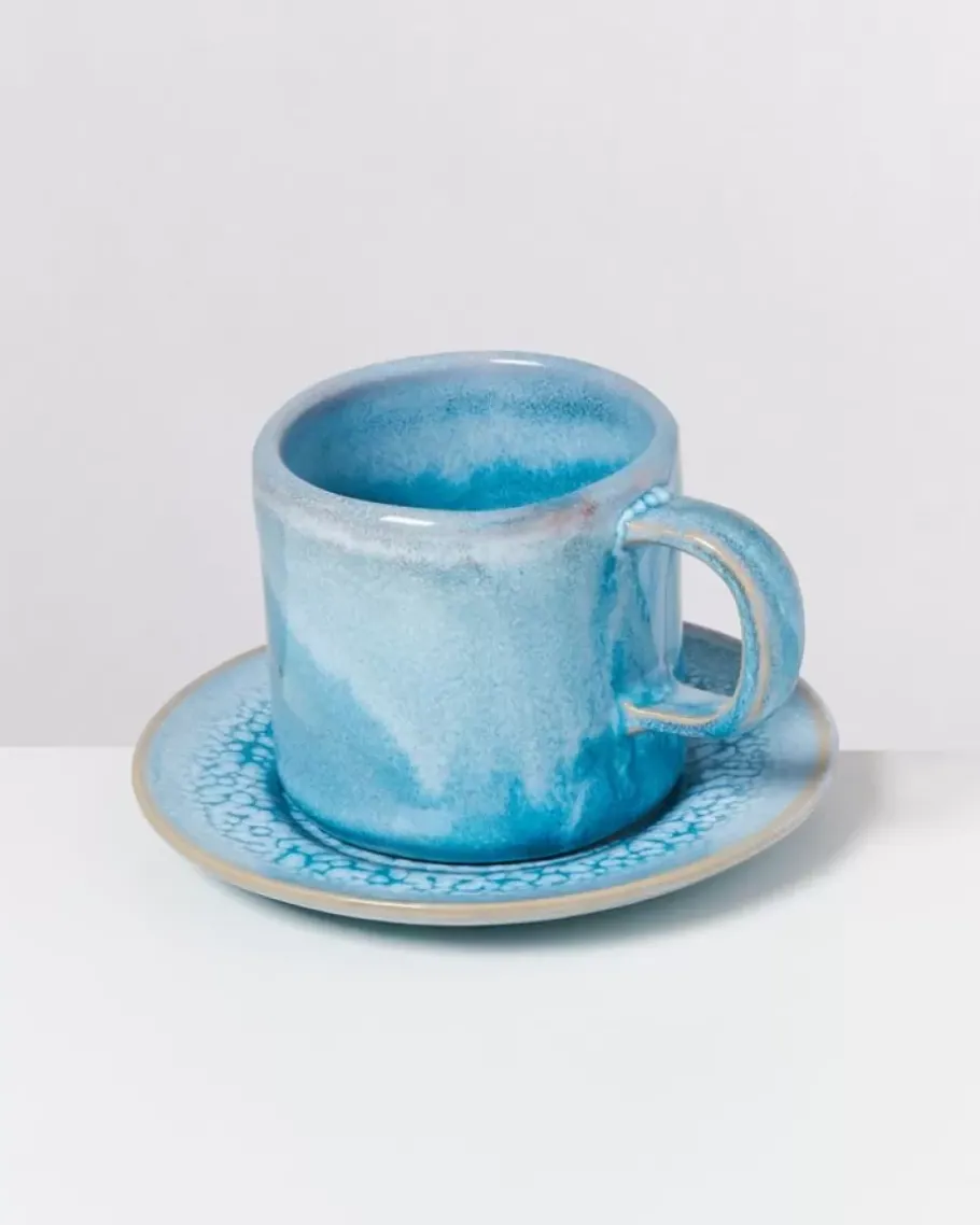 Fashion Cordoama Untertasse Aqua Untertassen