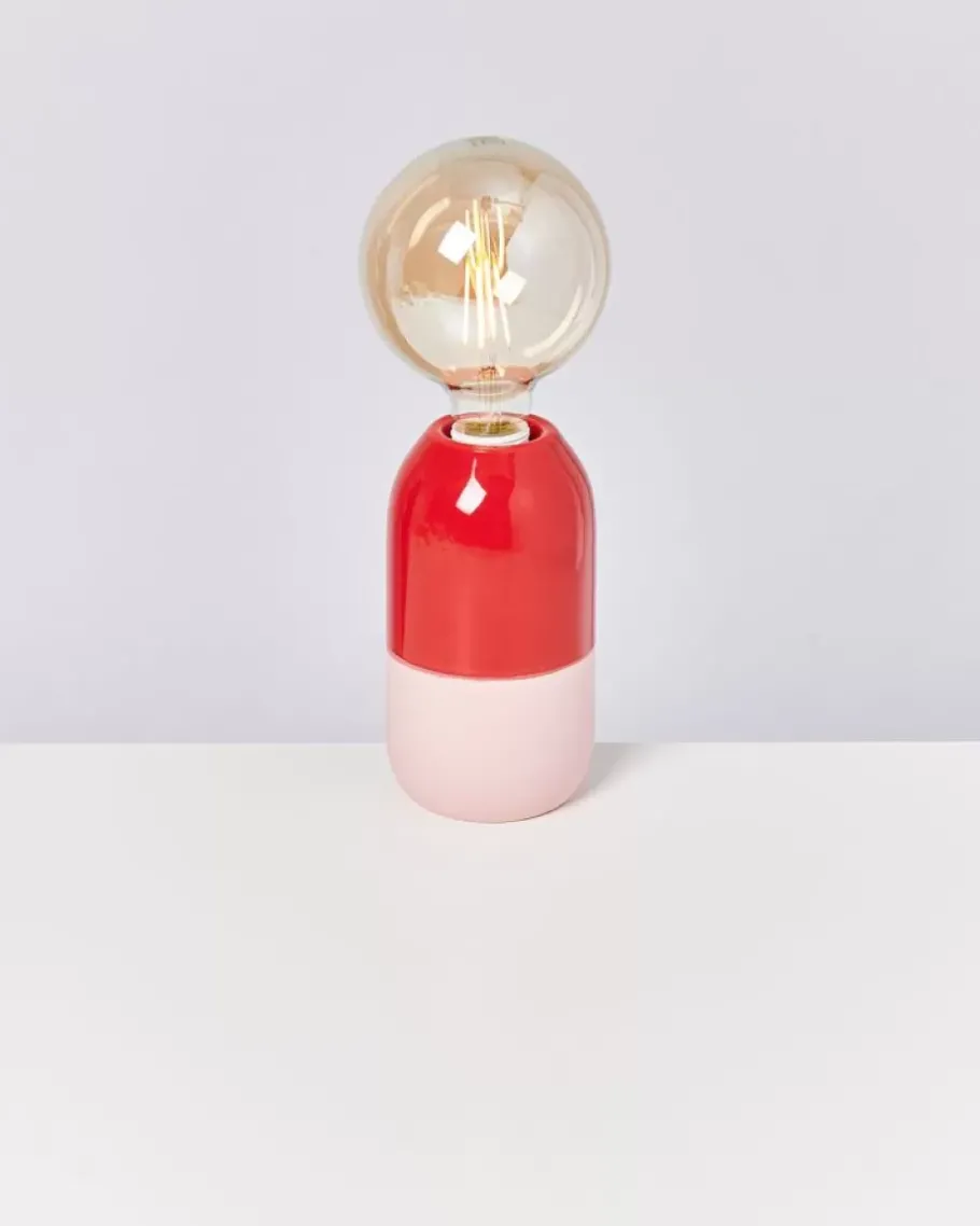 Sale Farol Lampe Rot Rose Lampen