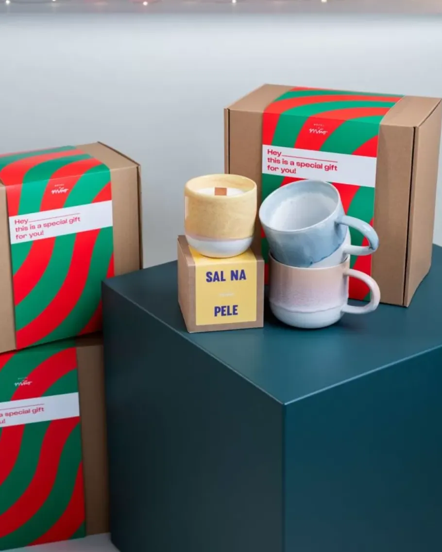 Cheap Geschenkbox - 2 X Coimbra Teetasse & 1 X Duftkerze Tassen & Becher