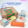 Hot Geschenkbox - 4 X Coimbra Teetasse & 1 X Duftkerze Große Tassen
