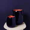 Outlet Joao Vase L Blau Coral Vasen