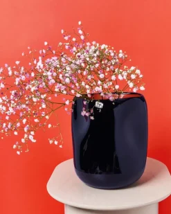 Outlet Joao Vase L Blau Coral Vasen