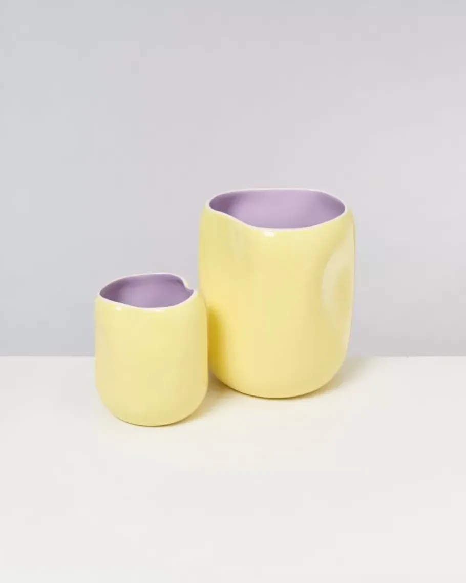 Flash Sale Joao Vase L Gelb Lila Joao L