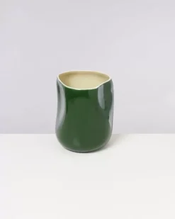 Best Sale Joao Vase L Grun Vanille Joao L