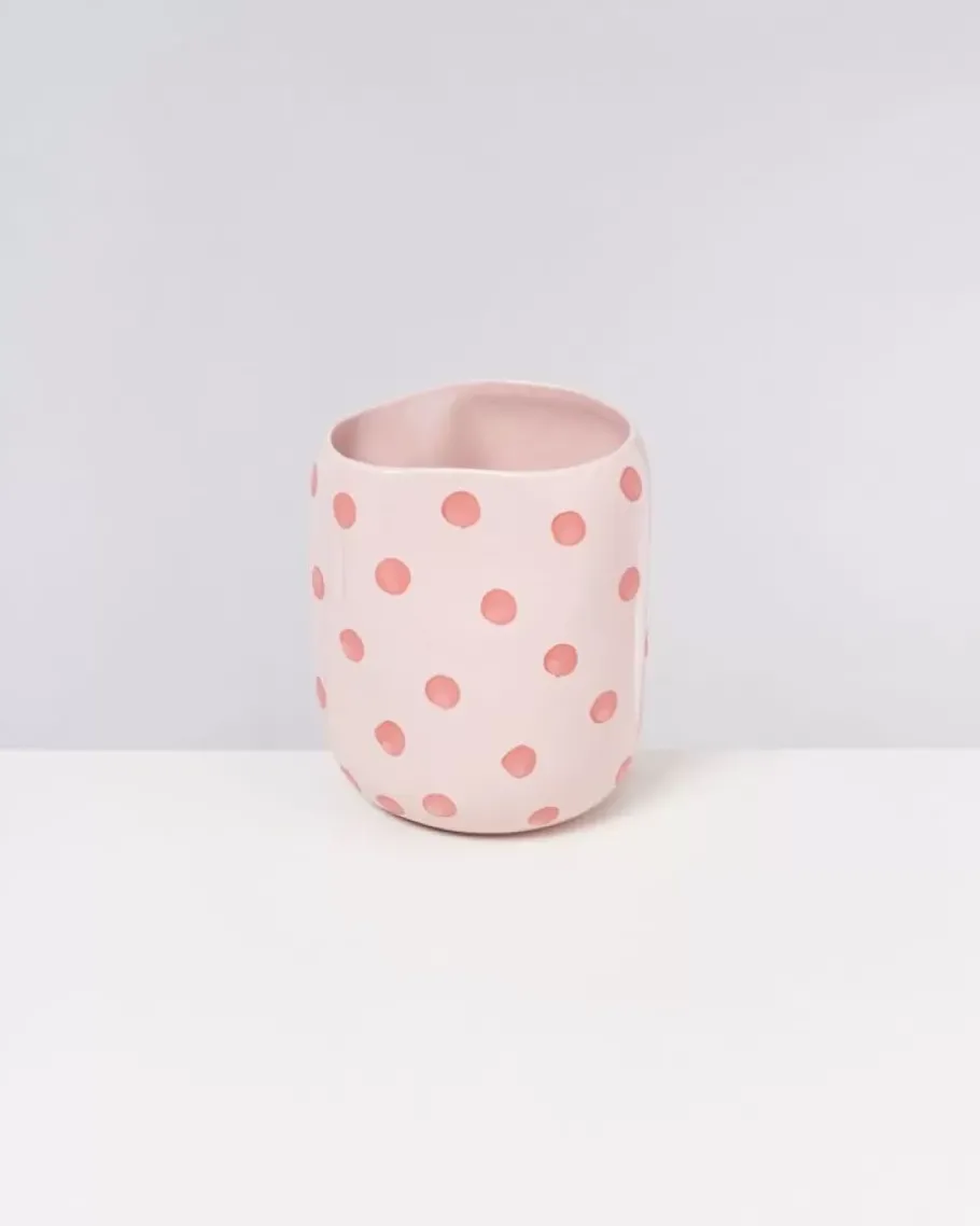Flash Sale Joao Vase L Rosa Mit Punkten Vasen