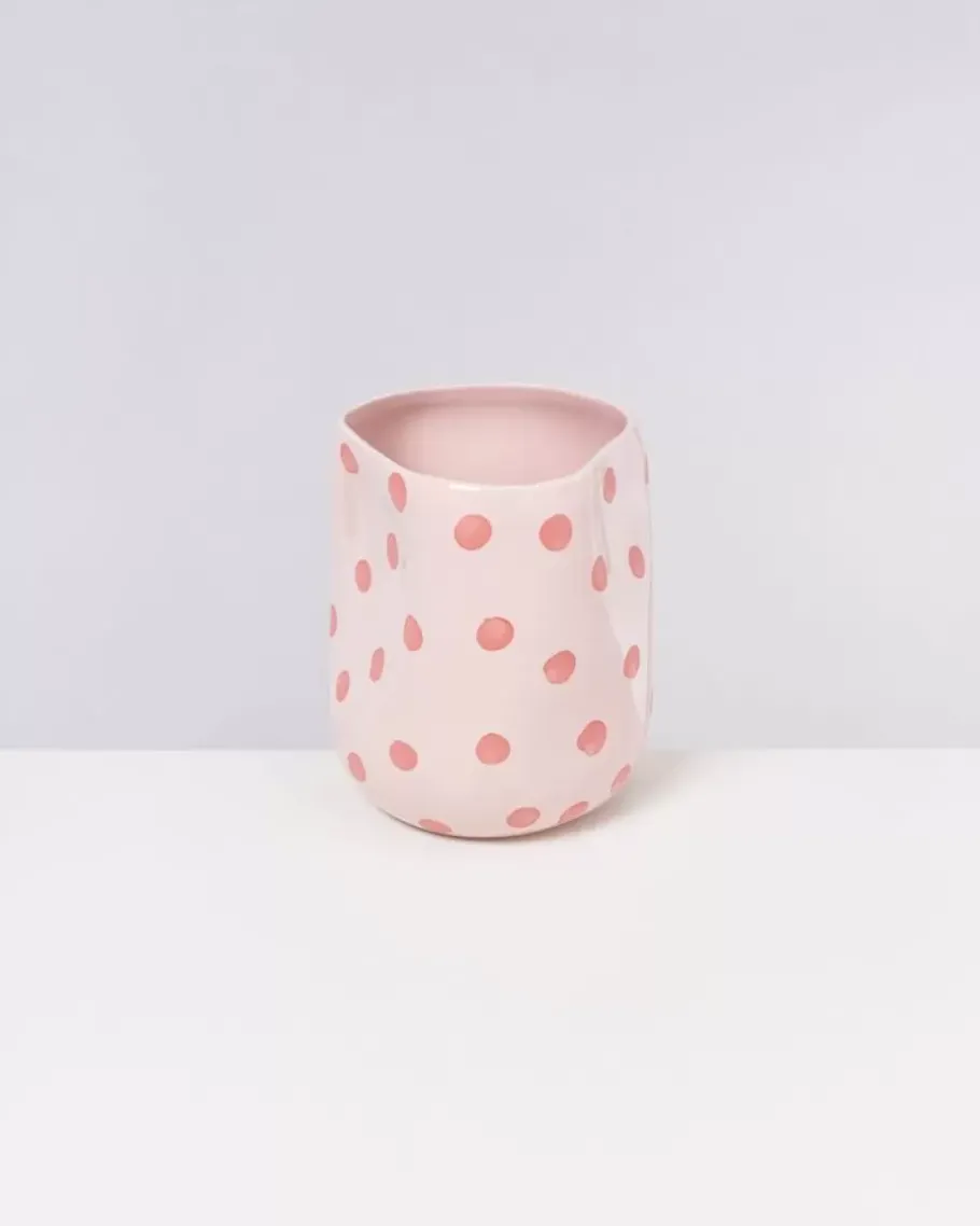 Flash Sale Joao Vase L Rosa Mit Punkten Vasen