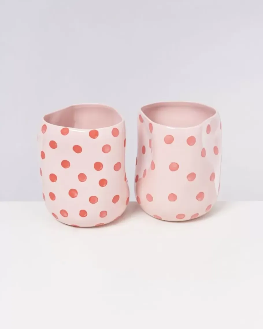 Flash Sale Joao Vase L Rosa Mit Punkten Vasen