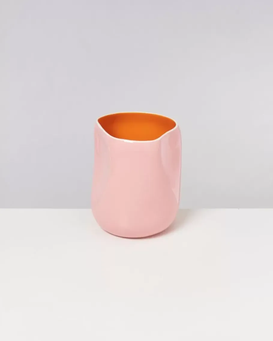 Clearance Joao Vase L Rosa Orange Joao L