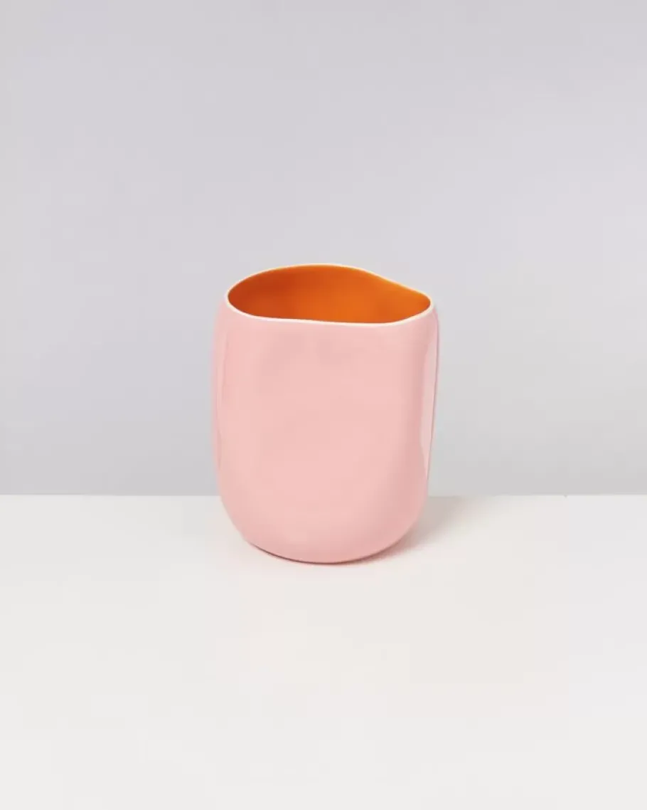 Clearance Joao Vase L Rosa Orange Joao L