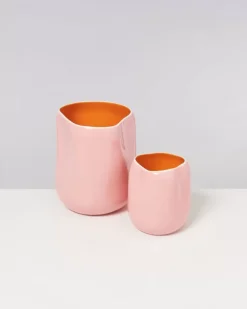 Clearance Joao Vase L Rosa Orange Joao L