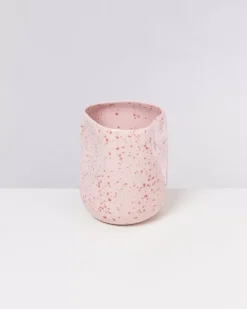 Best Sale Joao Vase L Rosa Rot Gesprenkelt Vasen