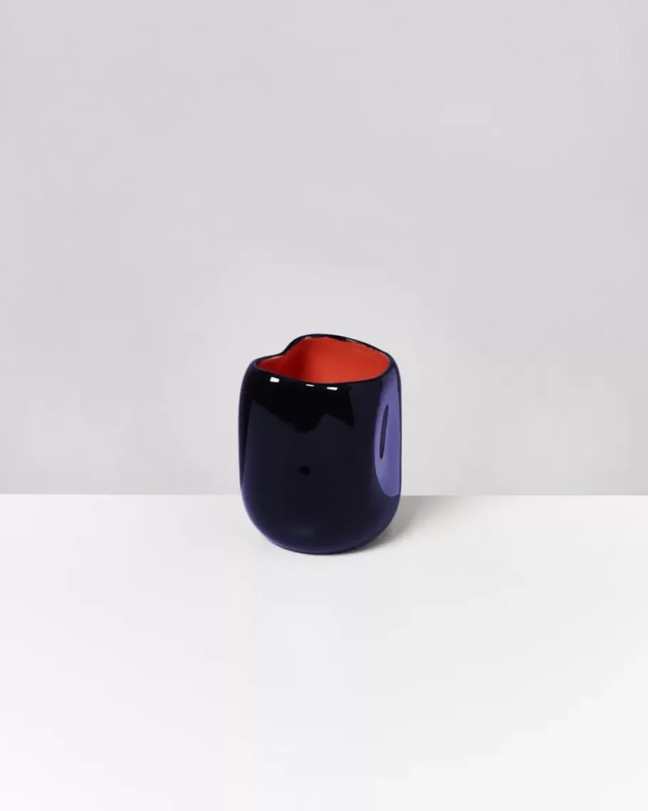 Clearance Joao Vase M Blau Coral Vasen