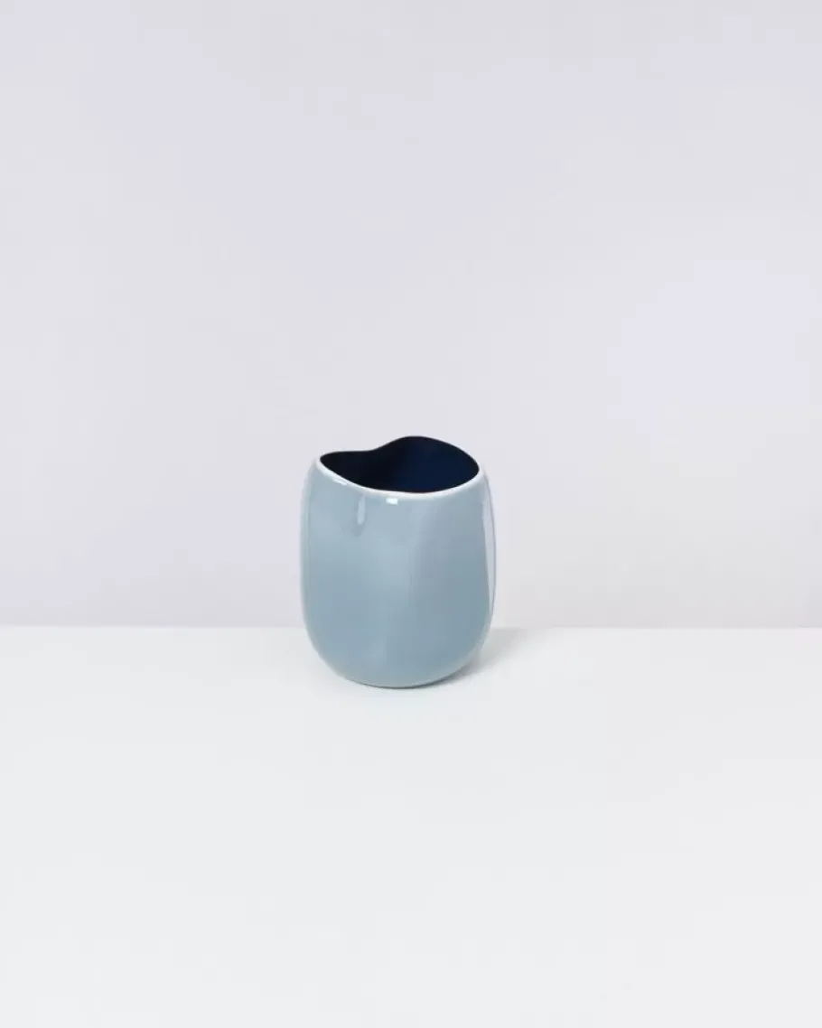 Fashion Joao Vase M Graublau Vasen