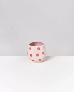 Cheap Joao Vase M Rosa Mit Punkten Joao M