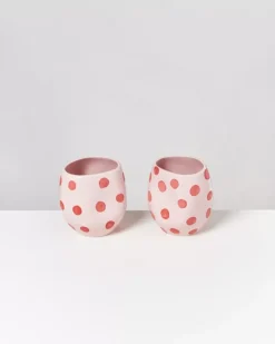 Cheap Joao Vase M Rosa Mit Punkten Joao M