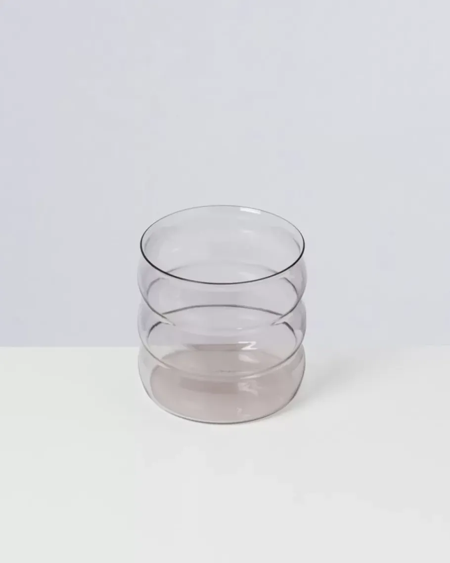 Store Joia Glas Bubble Amethist Gläser