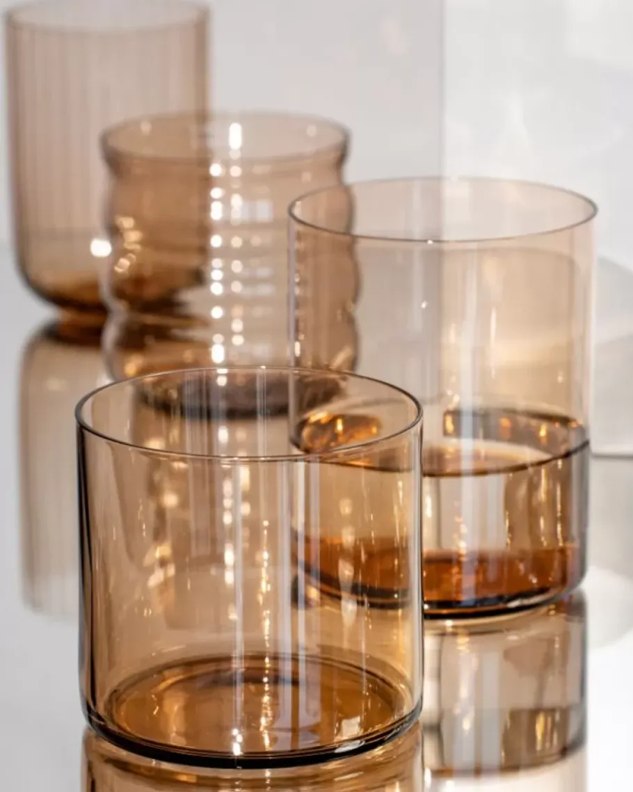 Outlet Joia Glas Klein Bronze Gläser
