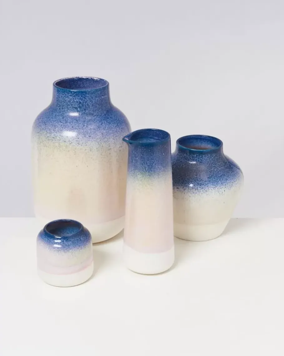 Best Madalin Vase Blau Rosa Gesprenkelt Vasen