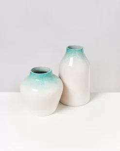Shop Madalin Vase Grun Rosa Gesprenkelt Vasen
