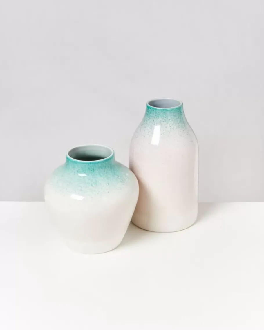 Shop Madalin Vase Grun Rosa Gesprenkelt Vasen