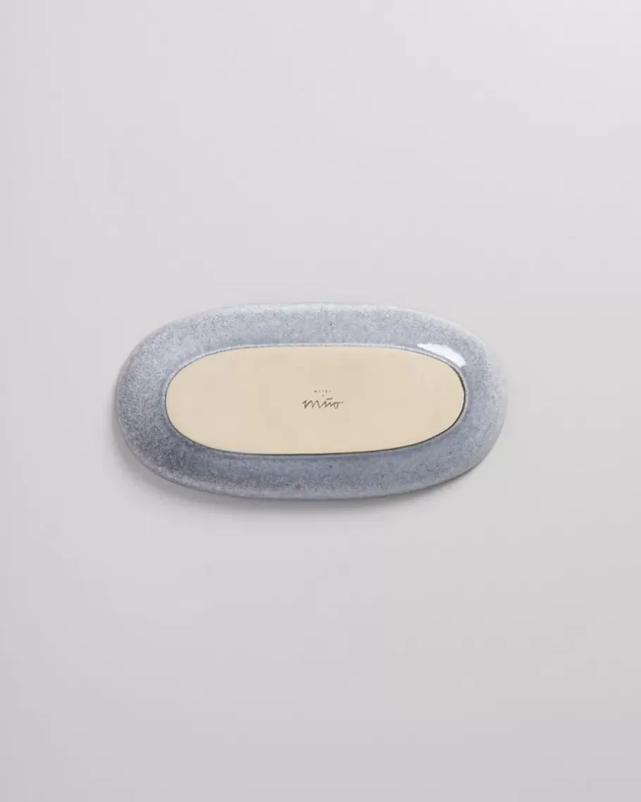Discount Mae Servierplatte M Grau Servierplatten