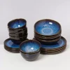 Fashion Melides Black Scope - 24 Teiliges Set Geschirr Sets