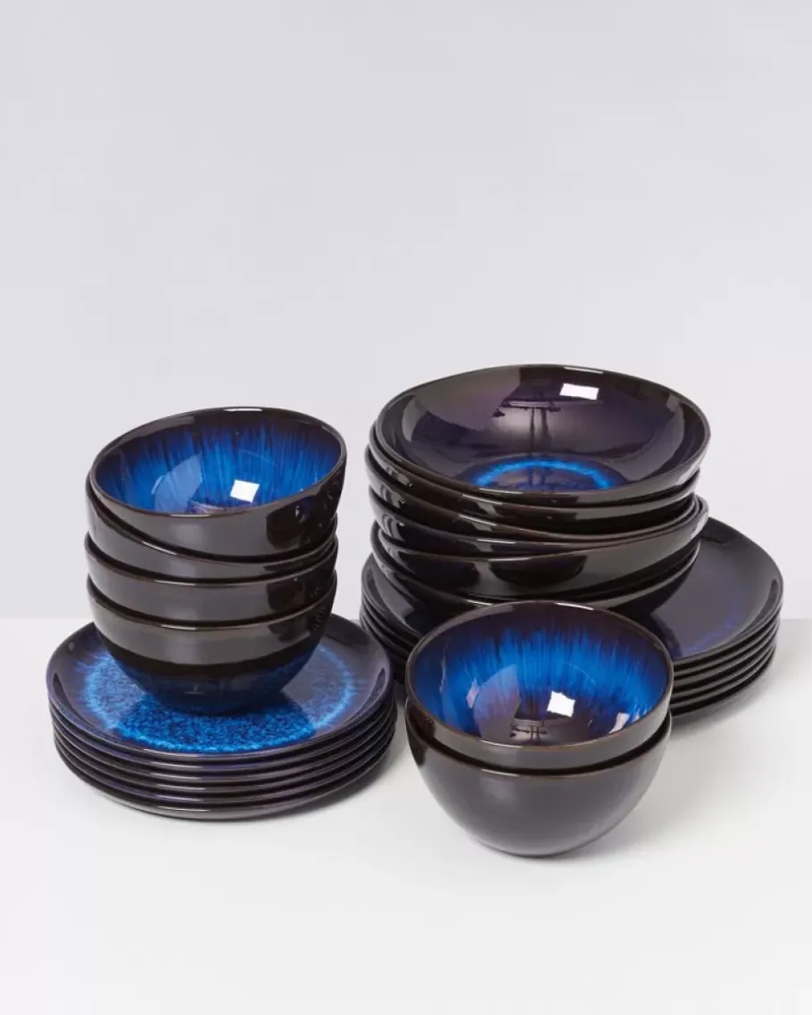 Online Melides Deepseablue - 24 Teiliges Set Geschirr Sets