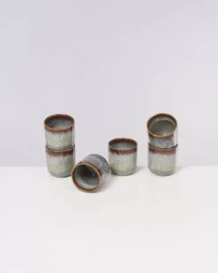 Best Sale Melides 6Er Set Becher Klein Forest Brown Tassen & Becher Sets
