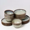 New Melides Forest Brown - 24 Teiliges Set Geschirr Sets