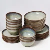 Clearance Melides Forest Brown - 32 Teiliges Set Geschirr Sets