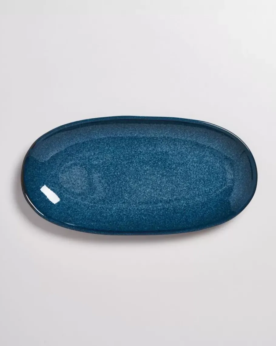 Shop Melides Servierplatte L Navygreen Servierplatten