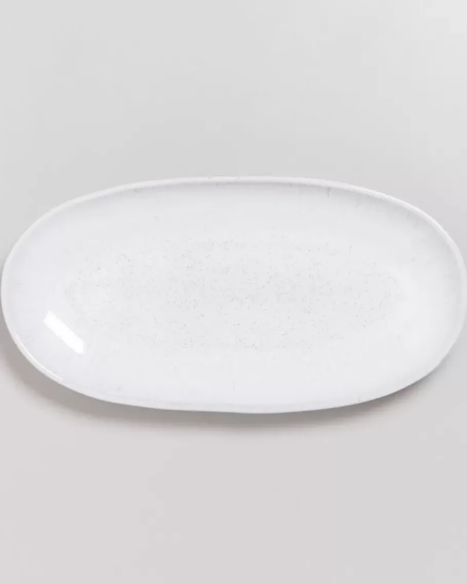 Cheap Melides Servierplatte L White Servierplatten