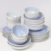 Fashion Melides Stoneblue - 40 Teiliges Set Geschirr Sets
