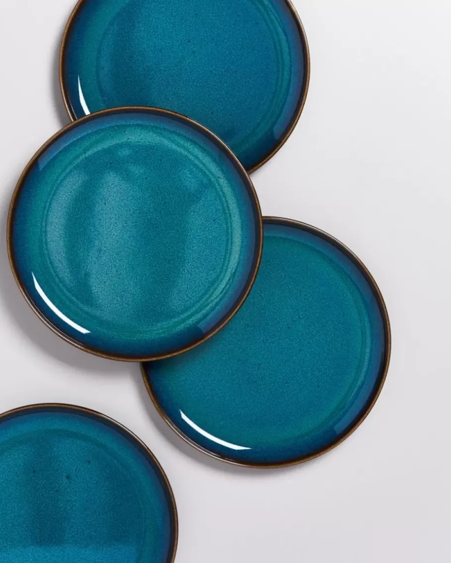 Hot Melides Teller Klein Oceanblue Kleine Teller