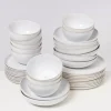 Cheap Melides White - 40 Teiliges Set Geschirr Sets