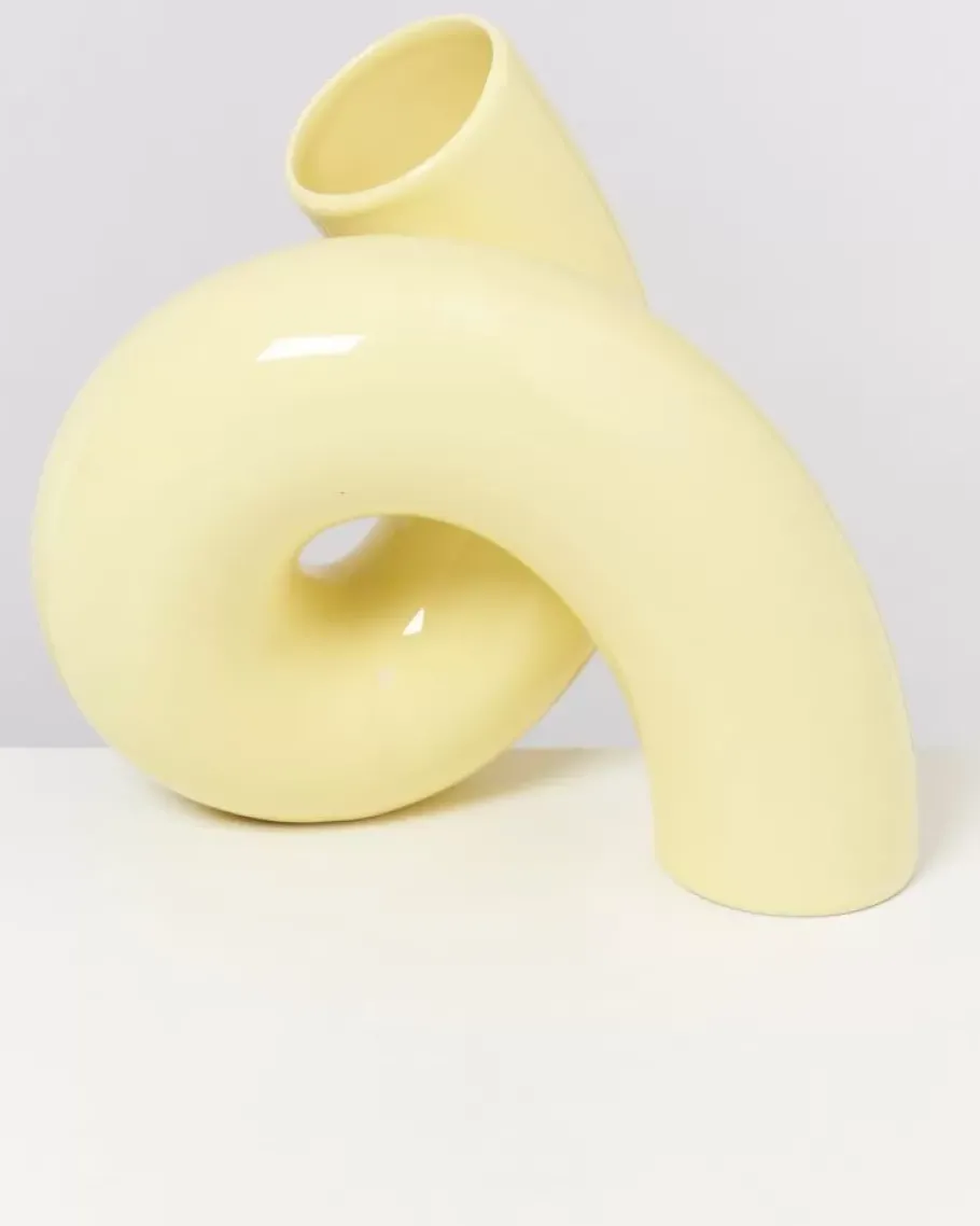 Best Sale X Ju Schnee Viparita Vase L Gelb Motel A Miio X Ju Schnee