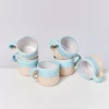 Flash Sale Nodoa 6Er Set Tasse Blue Dipped 6 Teilige Sets