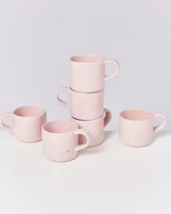 Discount Nodoa 6Er Set Tasse Rosa Gesprenkelt Tassen & Becher