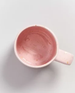 Best Nodoa 4Er Set Tasse Rosa Gesprenkelt Tassen & Becher Sets