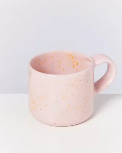 Fashion Nodoa 6Er Set Tasse Rosa Gesprenkelt Tassen & Becher Sets