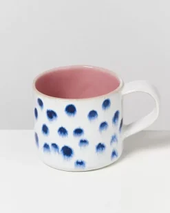 Store Nodoa 4Er Set Tasse Rosa Mit Punkten Tassen & Becher Sets