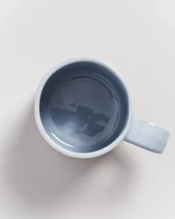 Flash Sale Nodoa Tasse Grau Weis Gestreift Große Tassen