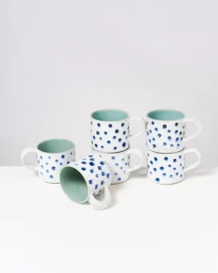 Best Sale Nodoa Tasse Mint Mit Punkten Tassen & Becher