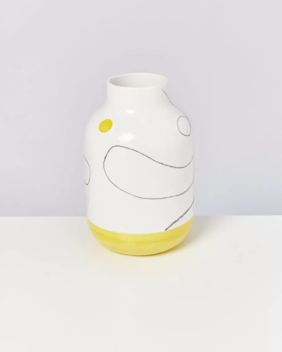 Best Nuno Vase L Arts White Nuno L