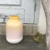Flash Sale Nuno Vase L Gelb Rosa Gesprenkelt Vasen