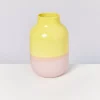 Store Nuno Vase L Gelb Rose Vasen