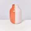 Sale Nuno Vase L Half Coral Rose Nuno L