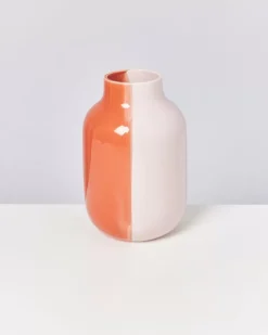 Cheap Nuno Vase L Half Coral Rose Vasen